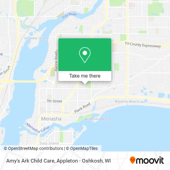 Mapa de Amy's Ark Child Care