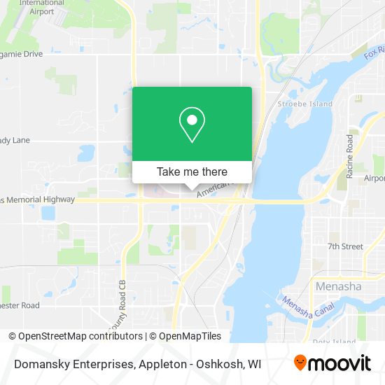 Domansky Enterprises map