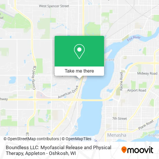 Mapa de Boundless LLC: Myofascial Release and Physical Therapy