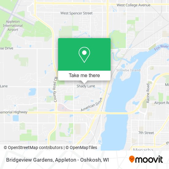 Bridgeview Gardens map