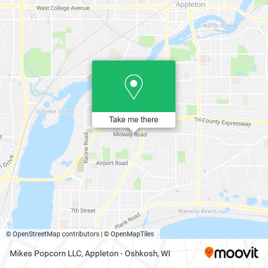 Mikes Popcorn LLC map