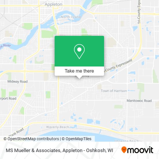 MS Mueller & Associates map