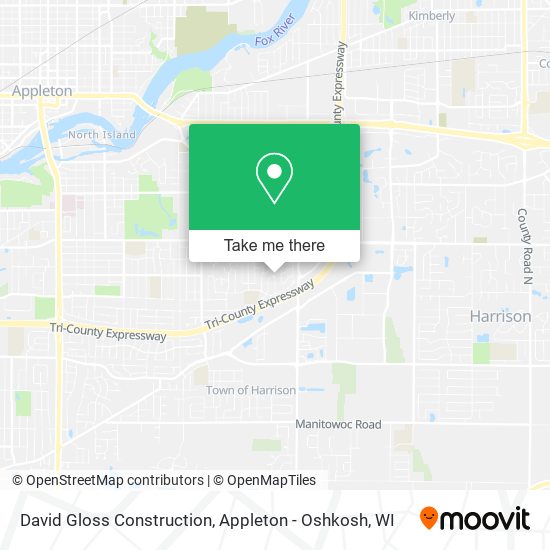 David Gloss Construction map