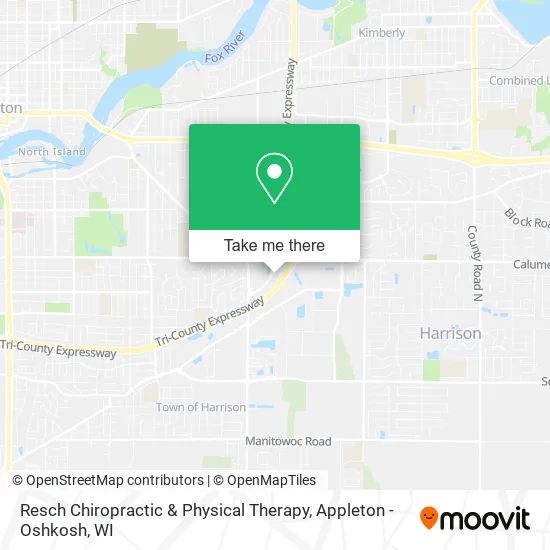 Mapa de Resch Chiropractic & Physical Therapy
