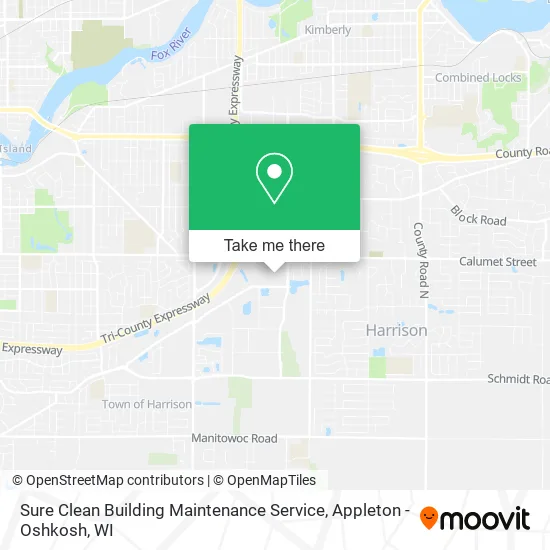 Sure Clean Building Maintenance Service map