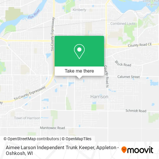 Aimee Larson Independent Trunk Keeper map