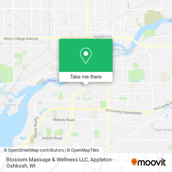 Blossom Massage & Wellness LLC map
