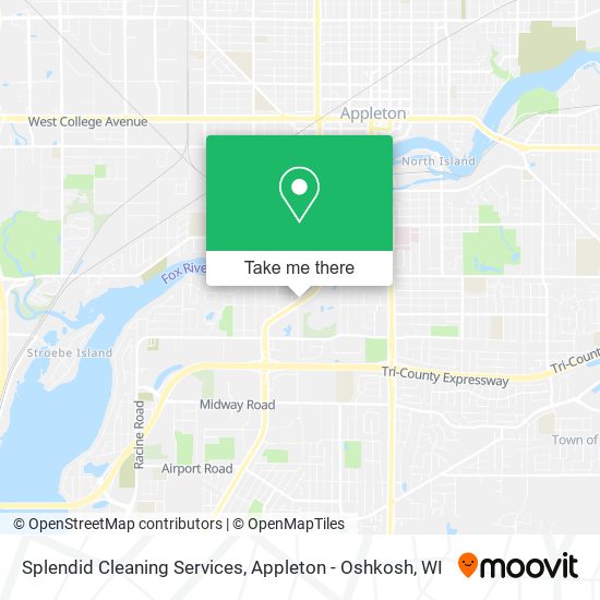 Splendid Cleaning Services map