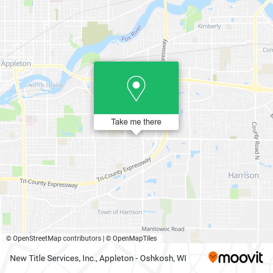 New Title Services, Inc. map