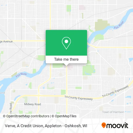 Mapa de Verve, A Credit Union