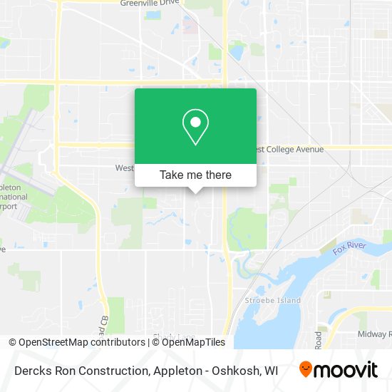 Dercks Ron Construction map