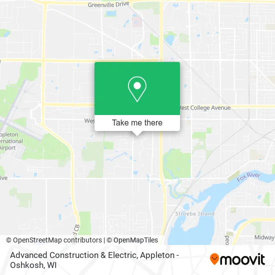 Advanced Construction & Electric map