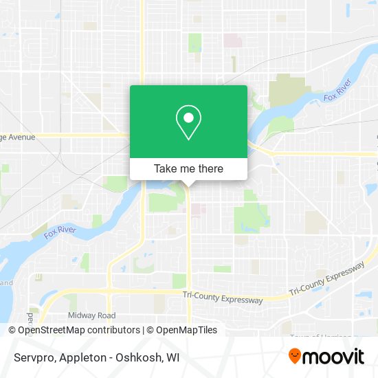 Mapa de Servpro