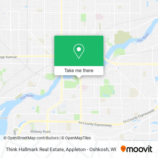 Think Hallmark Real Estate map