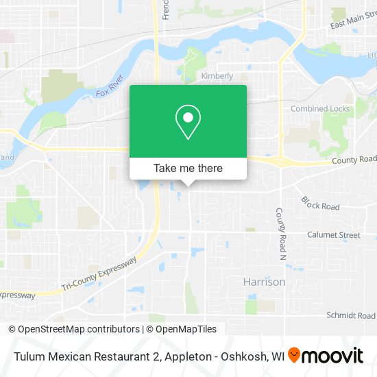 Mapa de Tulum Mexican Restaurant 2