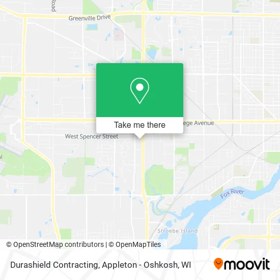Durashield Contracting map