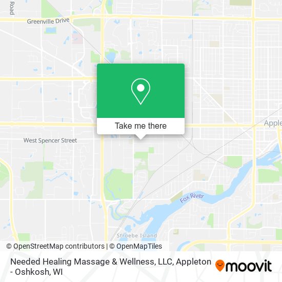 Mapa de Needed Healing Massage & Wellness, LLC