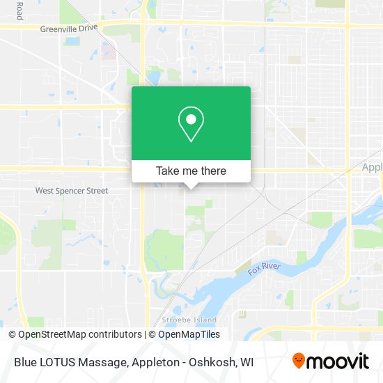 Blue LOTUS Massage map