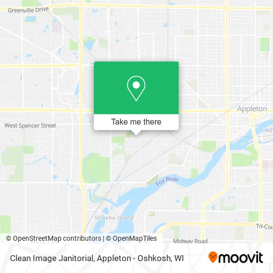 Clean Image Janitorial map