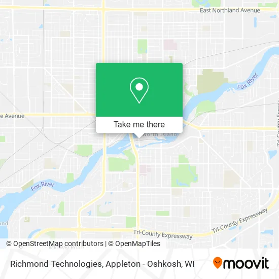 Richmond Technologies map