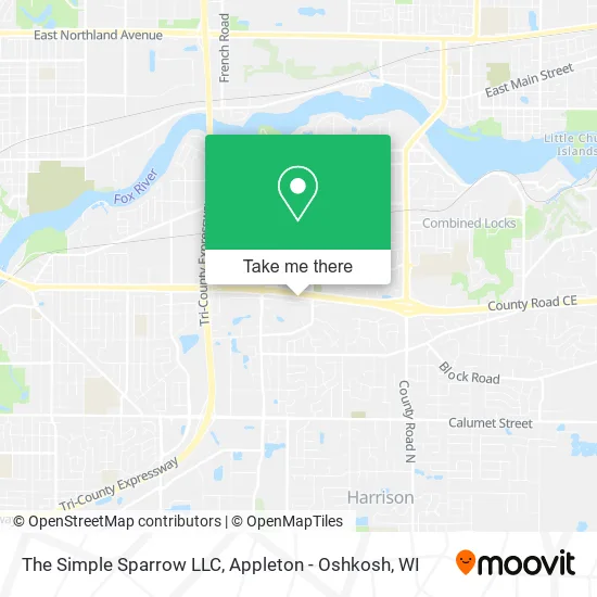 The Simple Sparrow LLC map