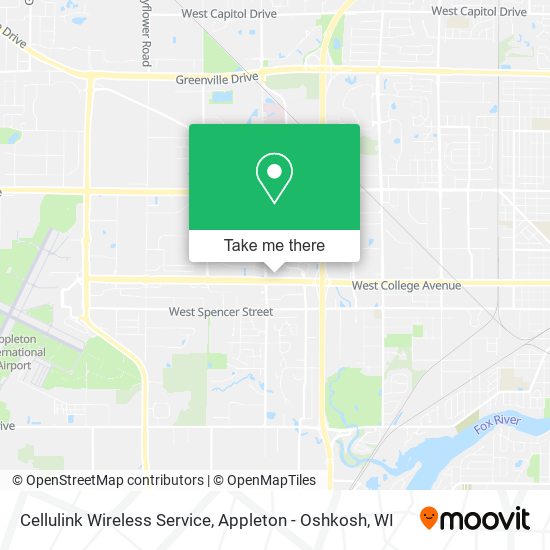 Cellulink Wireless Service map