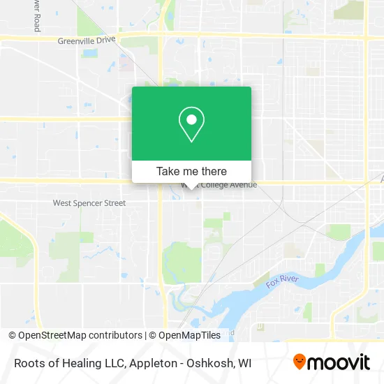 Roots of Healing LLC map
