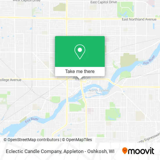 Mapa de Eclectic Candle Company