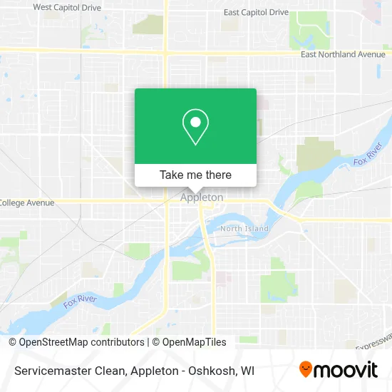 Servicemaster Clean map