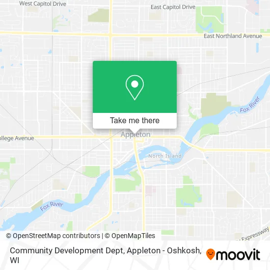 Mapa de Community Development Dept