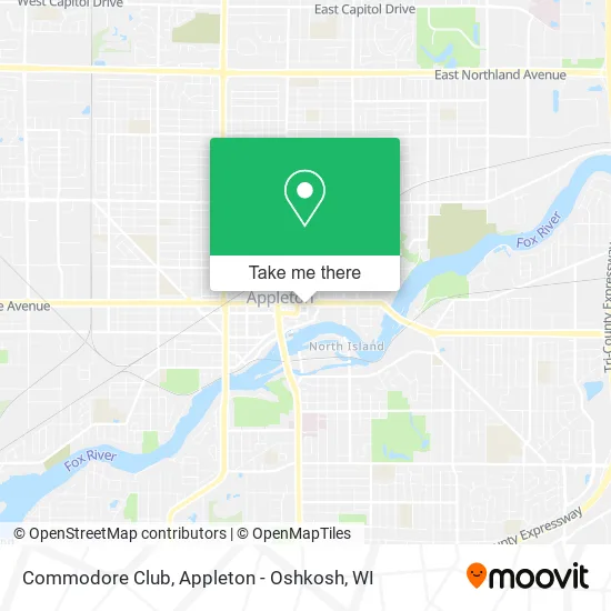 Commodore Club map