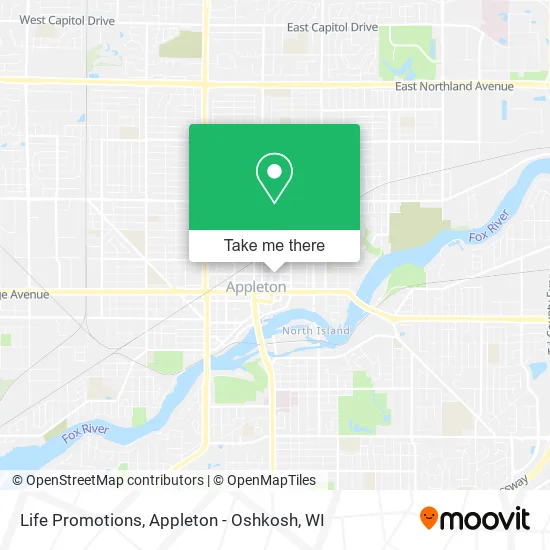 Life Promotions map