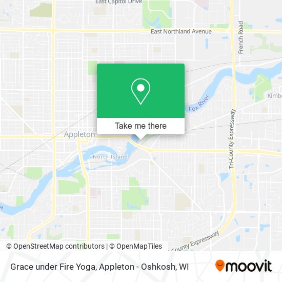Grace under Fire Yoga map