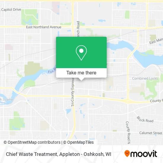 Mapa de Chief Waste Treatment