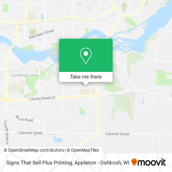 Signs That Sell Plus Printing map