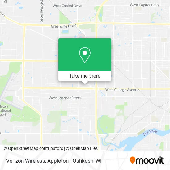 Verizon Wireless map