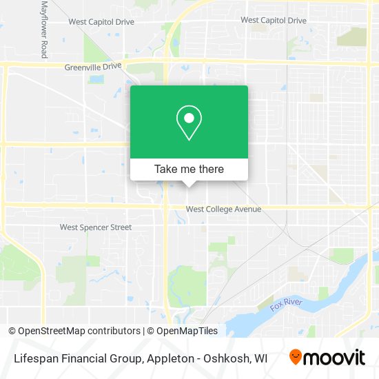 Lifespan Financial Group map