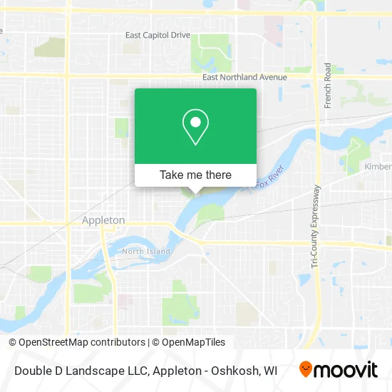 Double D Landscape LLC map