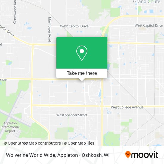 Wolverine World Wide map