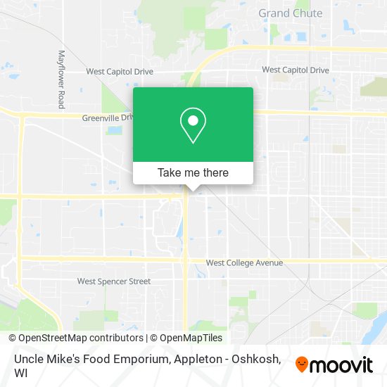 Uncle Mike's Food Emporium map