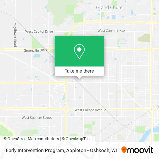 Mapa de Early Intervention Program