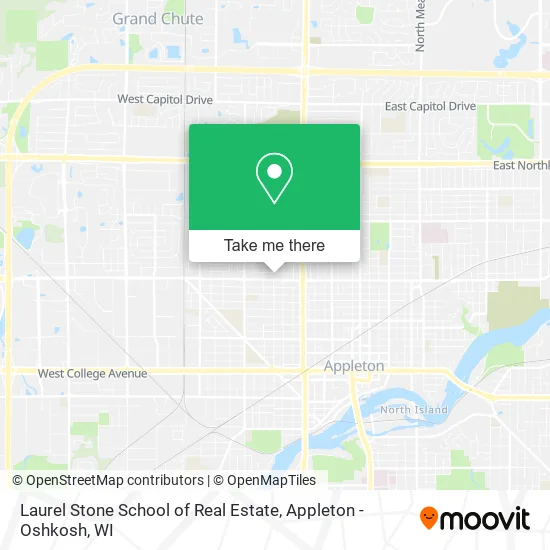 Mapa de Laurel Stone School of Real Estate