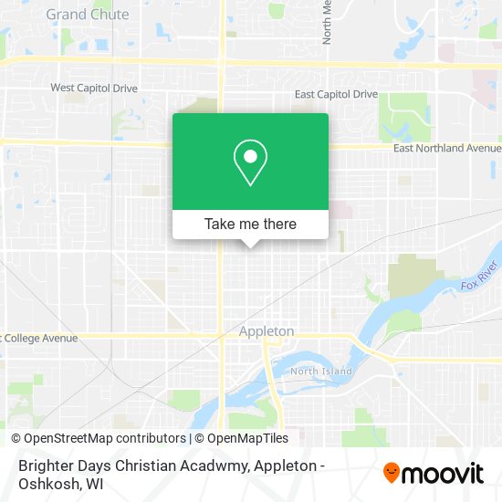 Mapa de Brighter Days Christian Acadwmy