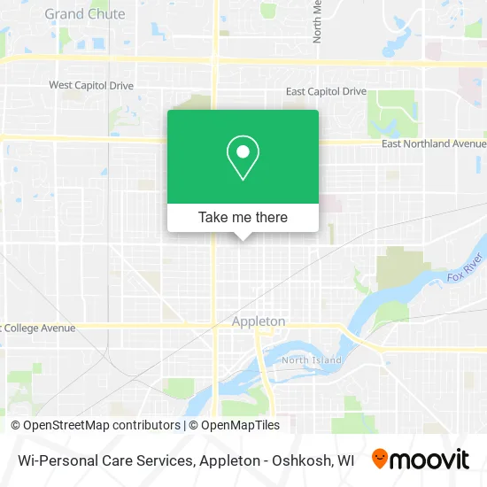 Mapa de Wi-Personal Care Services