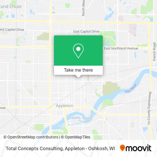 Total Concepts Consulting map