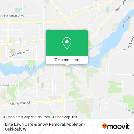 Elite Lawn Care & Snow Removal map