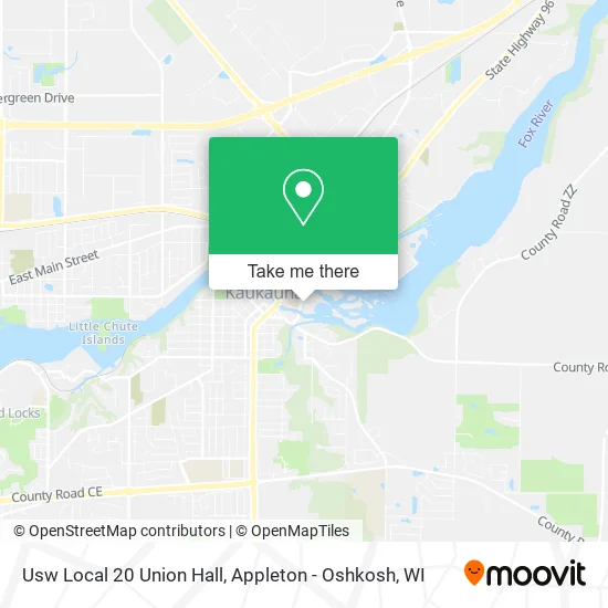 Usw Local 20 Union Hall map