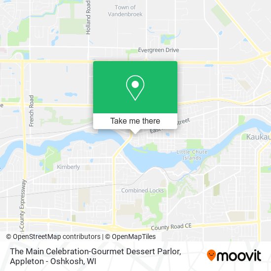 The Main Celebration-Gourmet Dessert Parlor map