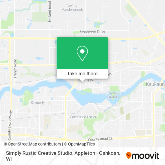 Simply Rustic Creative Studio map