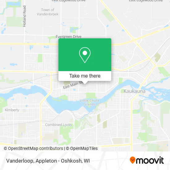 Vanderloop map